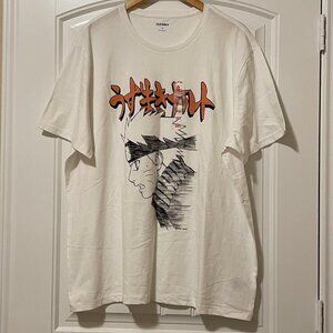 OLD NAVY NARUTO MEN crew neck T-SHIRT, size XXL 100% cotton